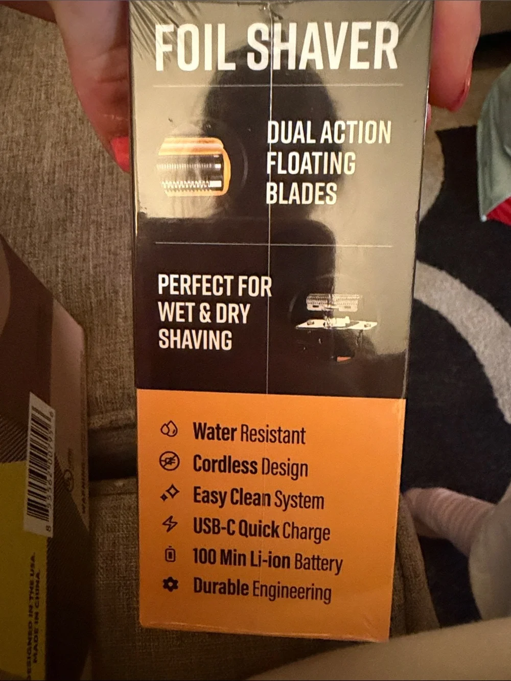 Mini Foil Shaver — Black